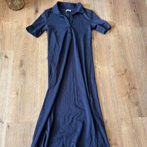 Ayr Women’s Blue Polo Midi Dress Size S